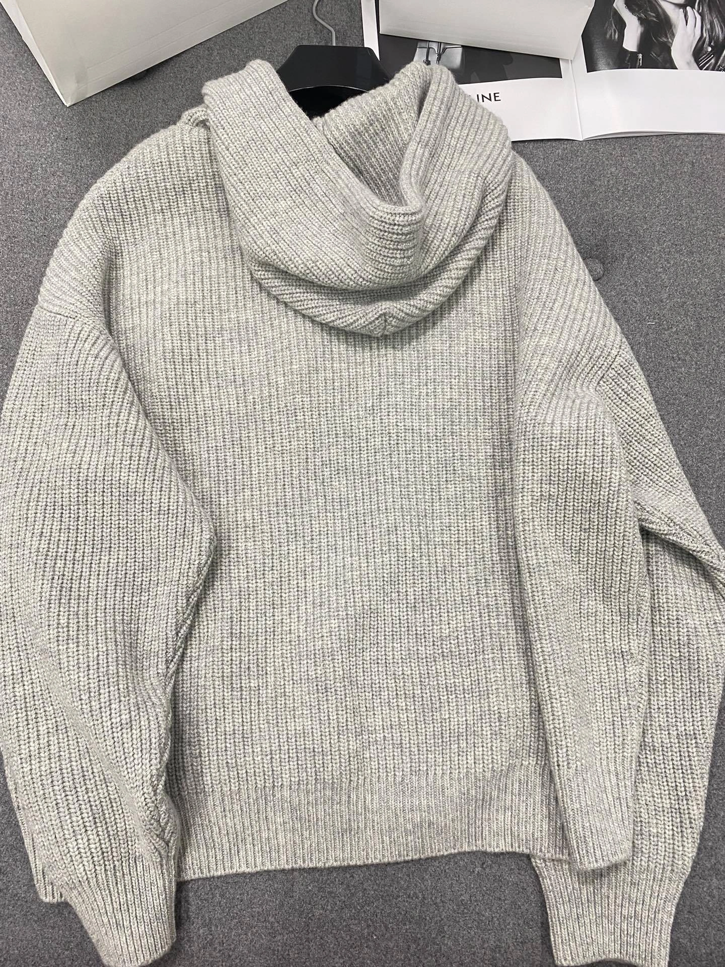 wg.luxury- 358i95 Extrafine Merino Wool oversized item:E-F020K1603H